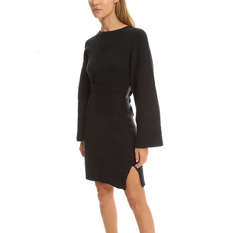 3.1 PHILLIP LIM Wide Sleeve Obi Belt Dress<br/>寬袖修身針織洋裝